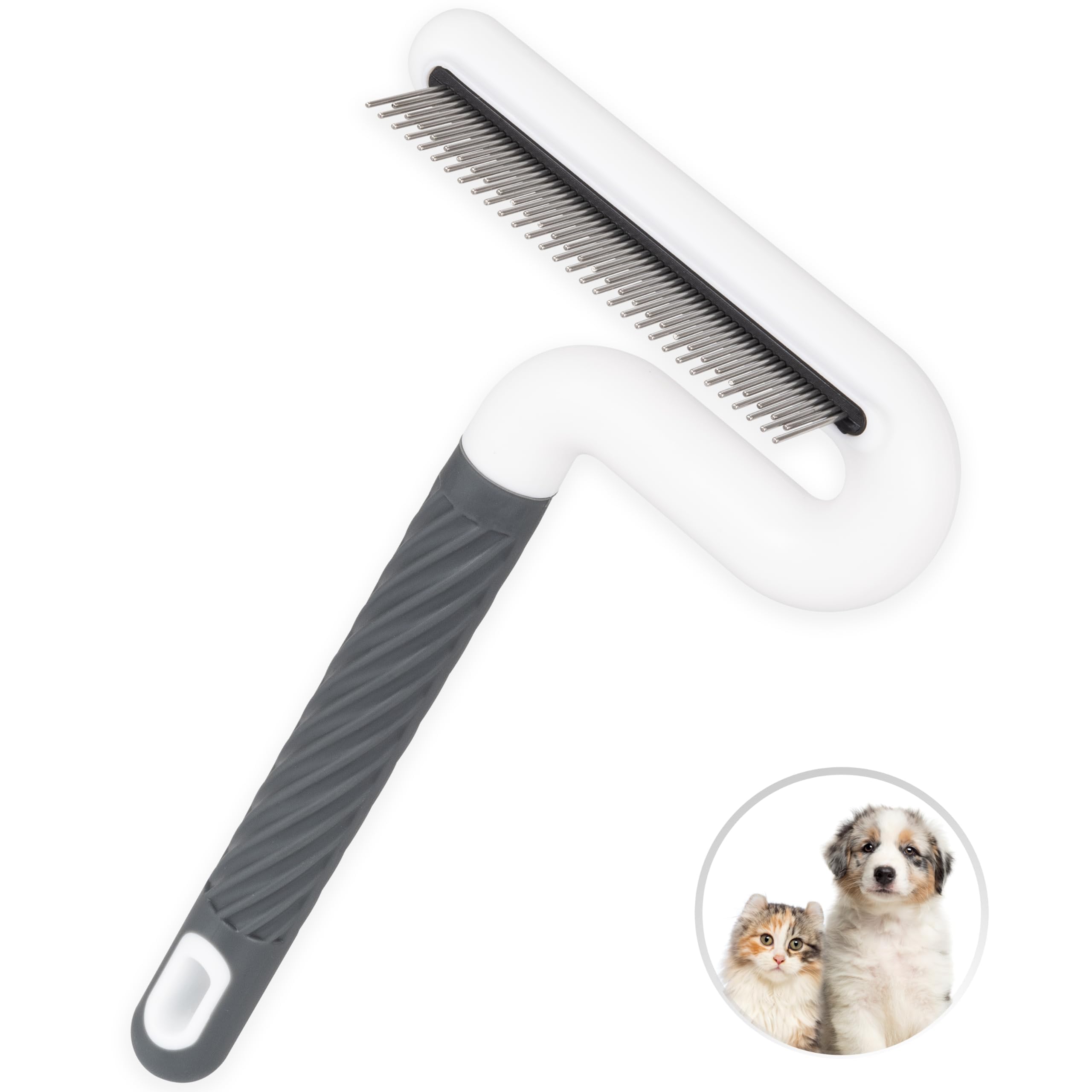Comb for Cats & Dogs - Shedding Brush for All Pets