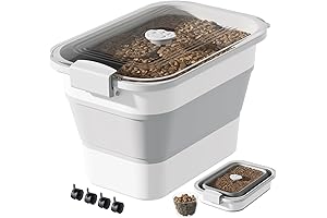 A-LuGei Airtight Cat Food Container: Keep Your Cat's Food Fresh and Odor-Free