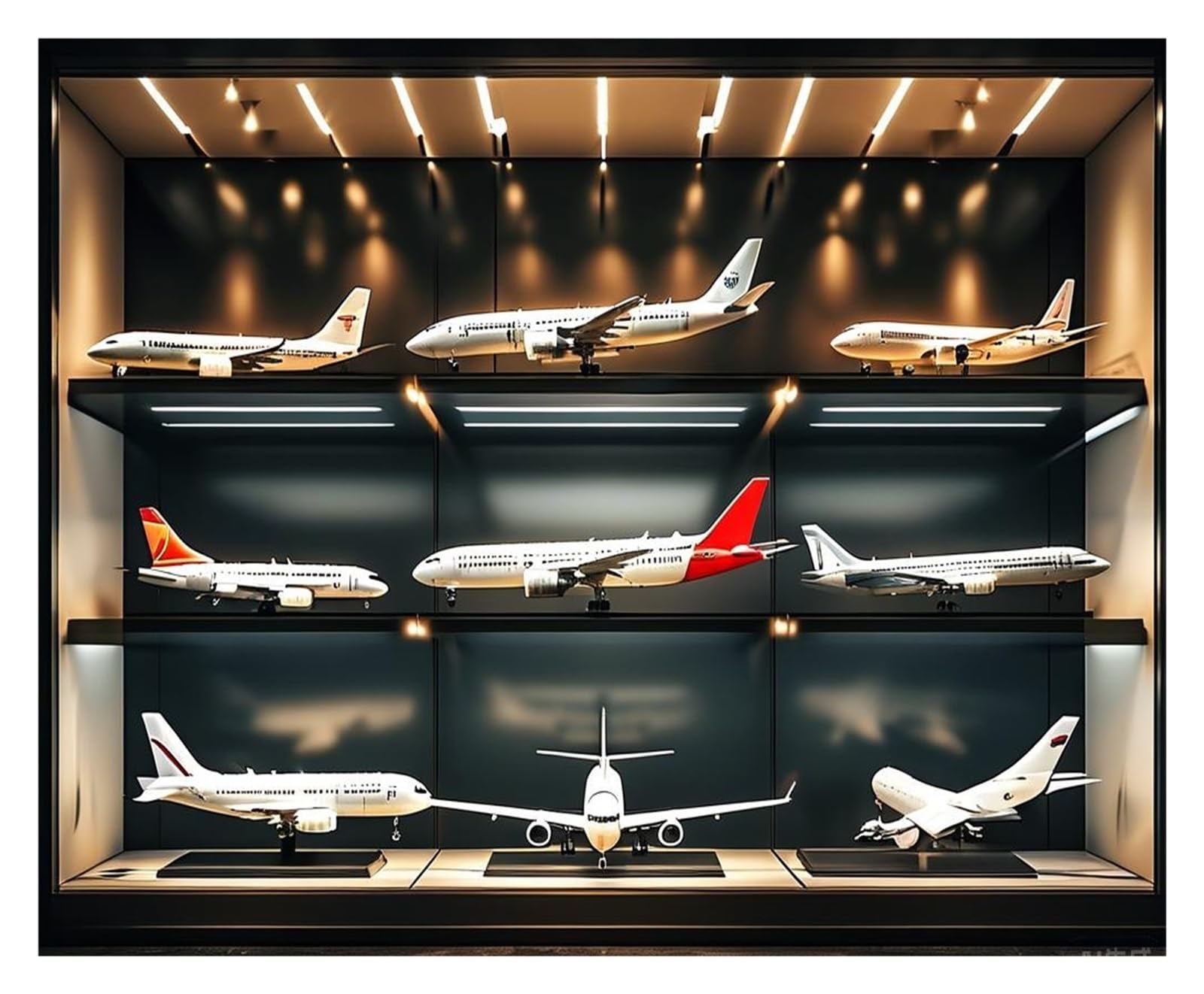 Odlewany metalowy samolot 47CM Model samolotu do samolotu A320 NEO Macau Światło LED i podwozie koła Zebrany model lotniczy do kolekcji i ekspozycji (bez światła)