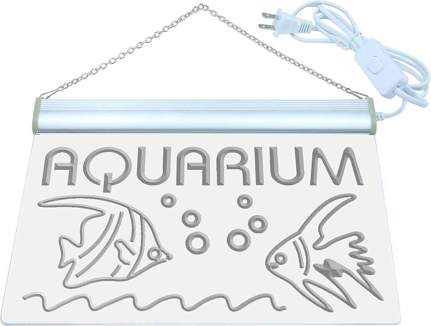 ADVPRO Aquarium Marine Shop Fish Display LED Neon Sign Green 12 x 8.5 Inches st4s32-i465-g