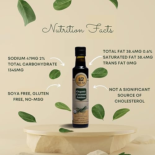 Miniatura 6 de P L-RA Salsa orgánica de amenos de coco Teriyaki – Alternativa a la salsa de soja – Vegana, Paleo y Keto – Sin soja – Bajo glucémico, bajo en sodio