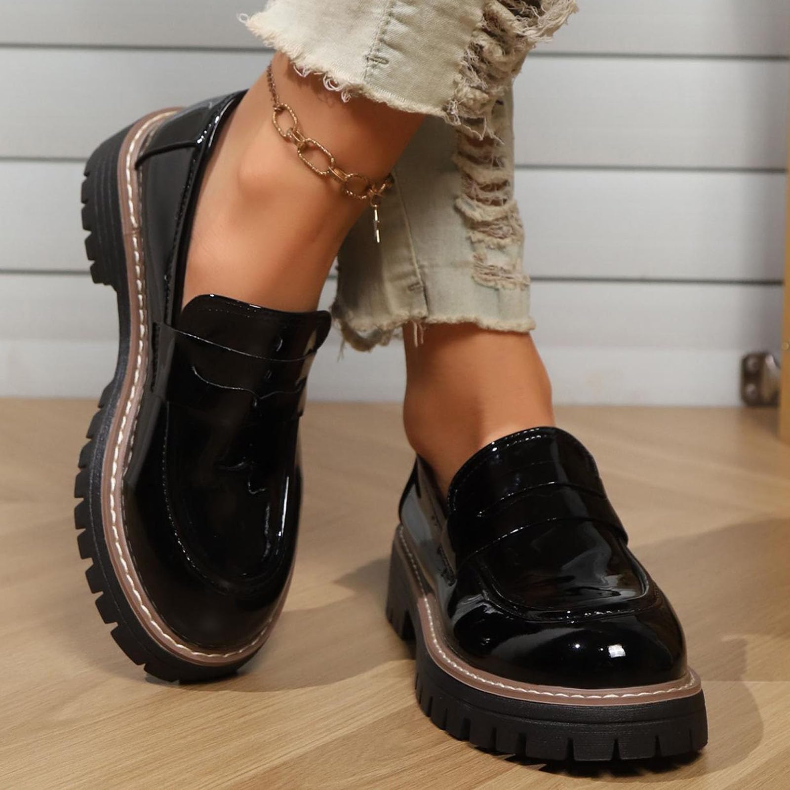 Zapatos Casuales cómodos para Mujer para Uso Diario, diseño sin Cordones con Cobertura Completa para los Dedos, Todas Las Estaciones y atuendos versátiles.