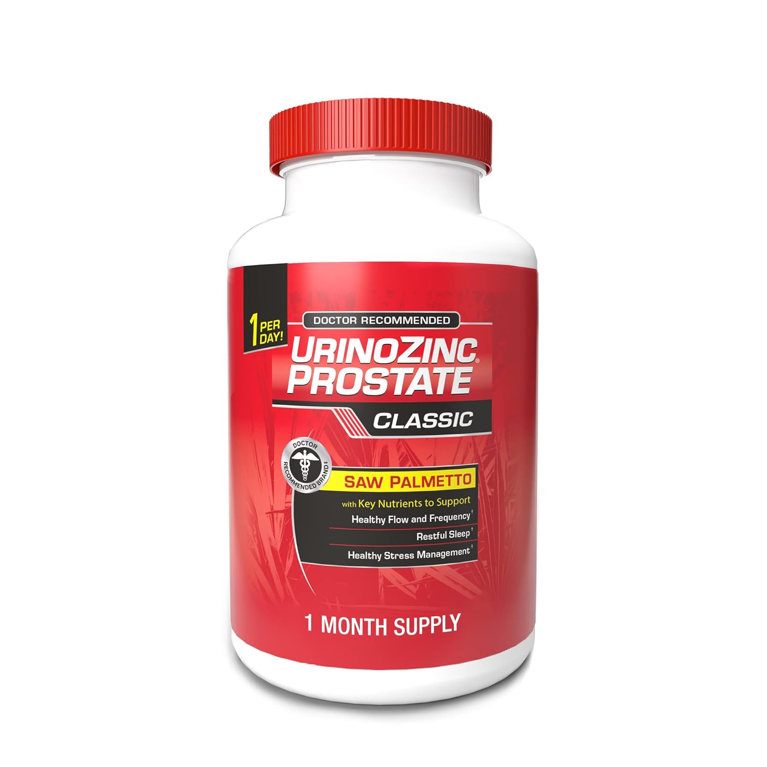 Urinozinc Prostate Fórmula Clássica Suplemento de Saúde, 30 Cápsulas