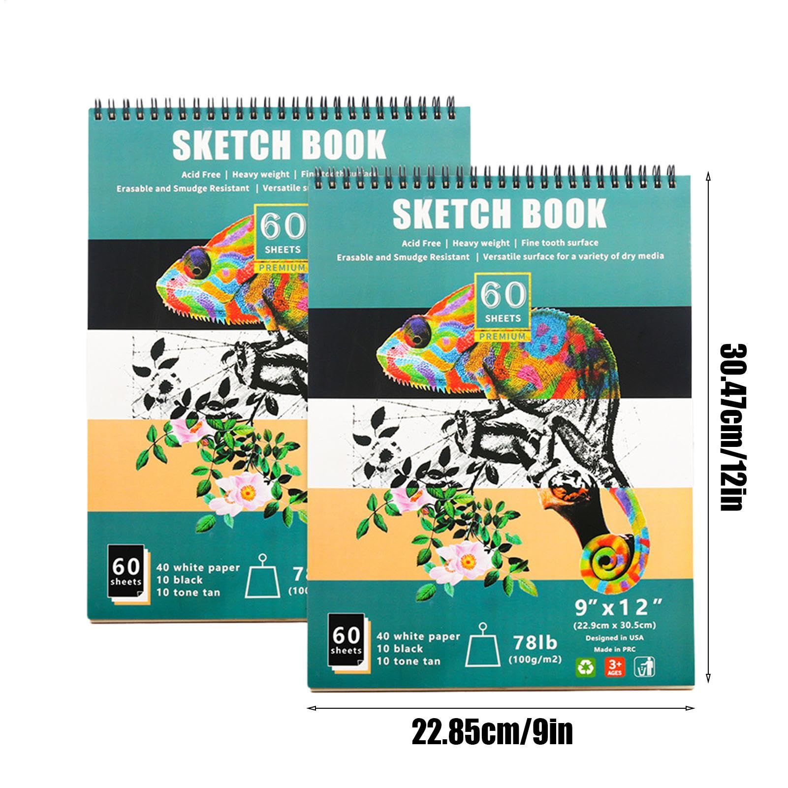 Blocs de arte para dibujar, cuaderno de bocetos para dibujar Cuaderno de