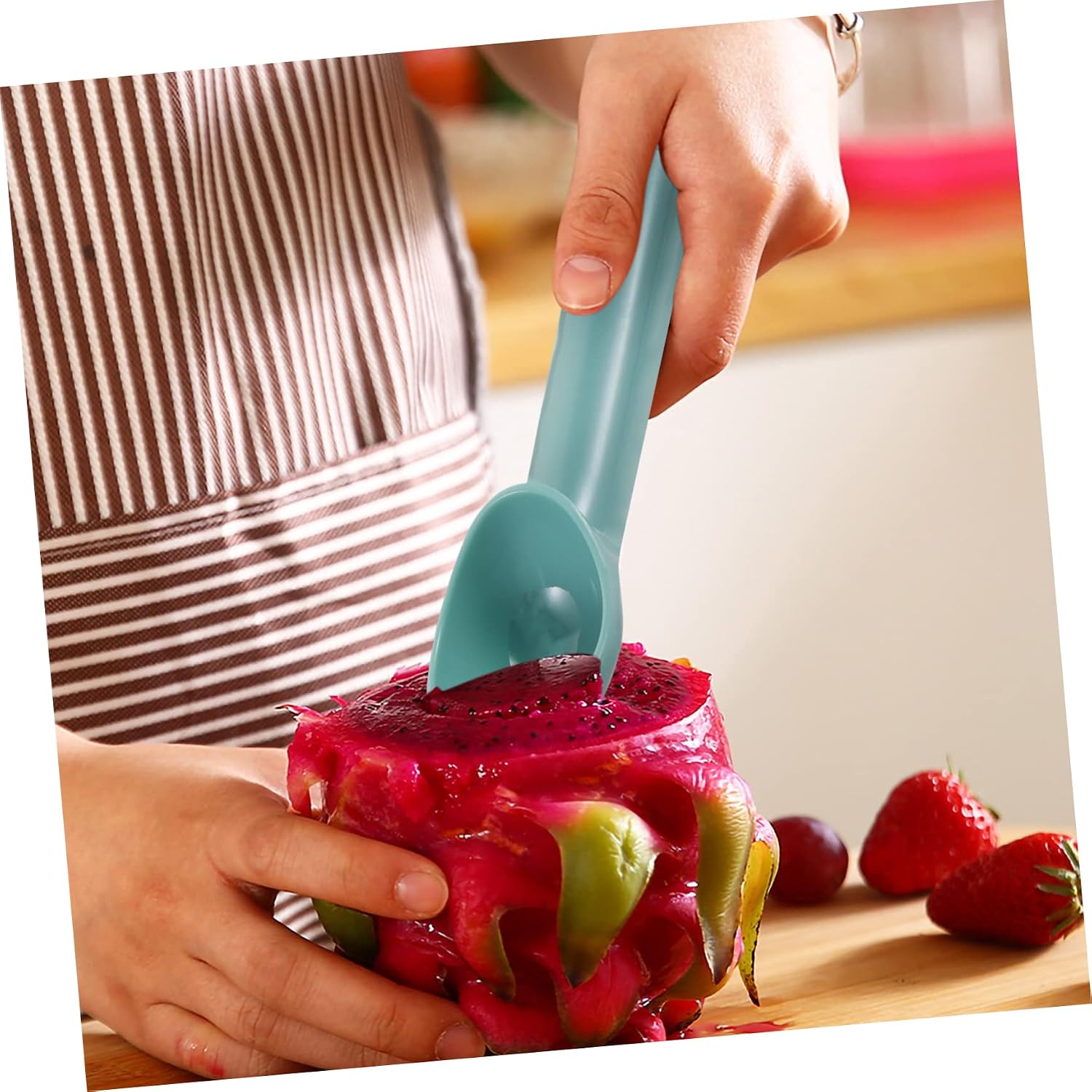 Alipis 16pcs Ice Cream Scoops Ice Cream for Desserts and Fruit Easy to Clean Ergonomic Design for Home Use and Parties
