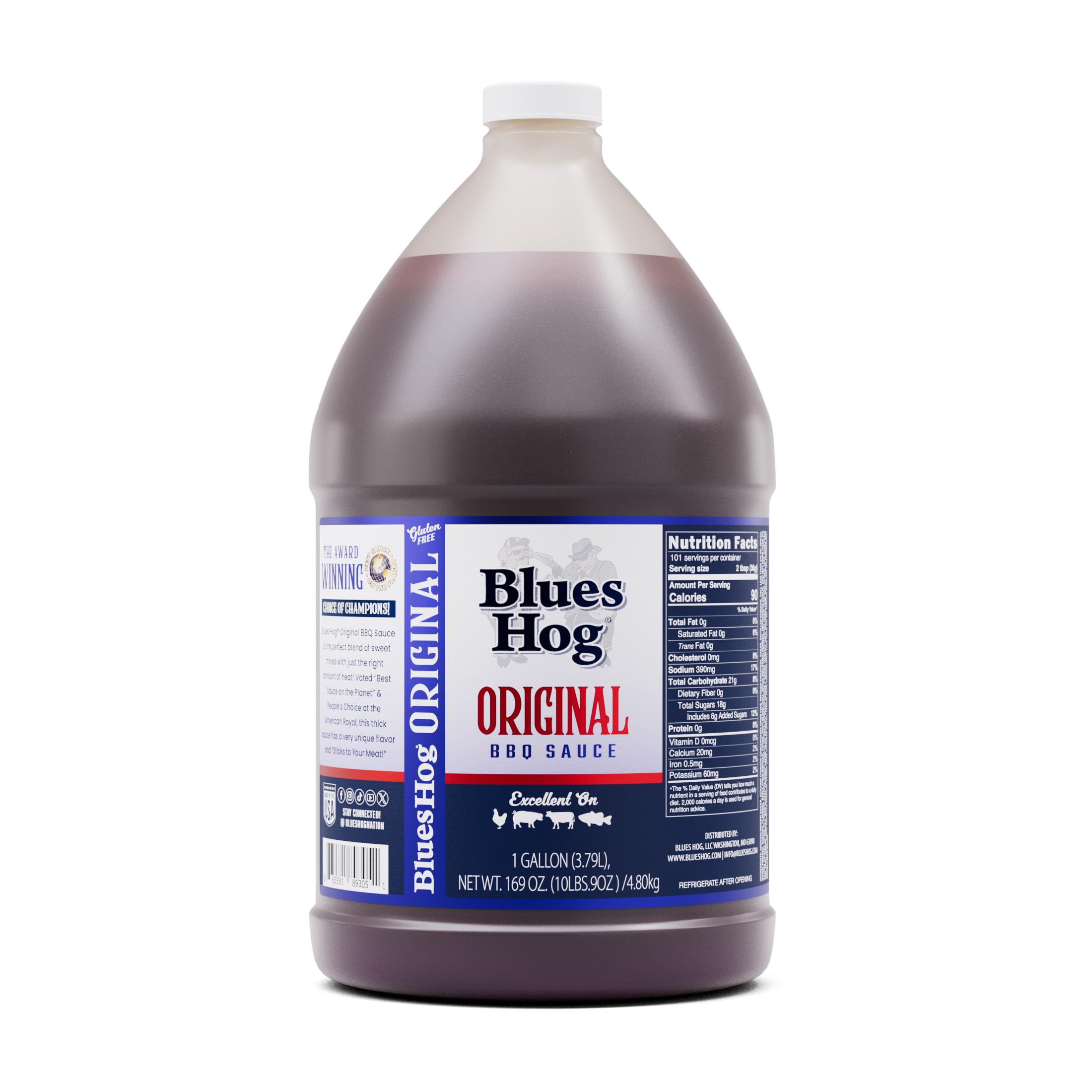 Original' BBQ Sauce - 3.785 l (1 US Gal -128 oz)