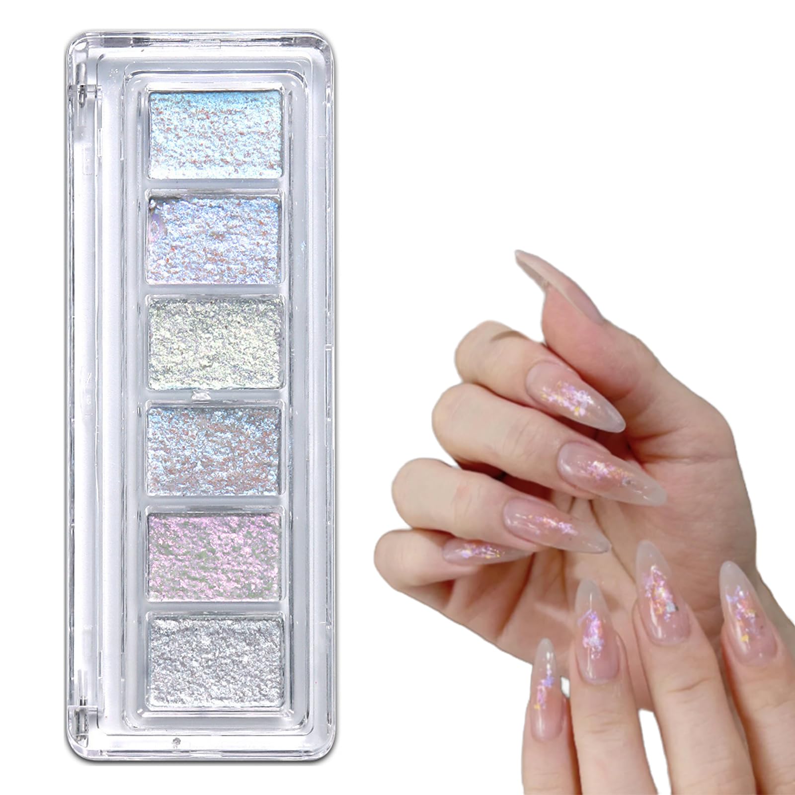NOVEL ネイルパーツ　ラメグリッター　ミラーパウダー150点セット！！ Rame/Powder/Film/Foil NOVEL ネイルパーツ ラメグリッター