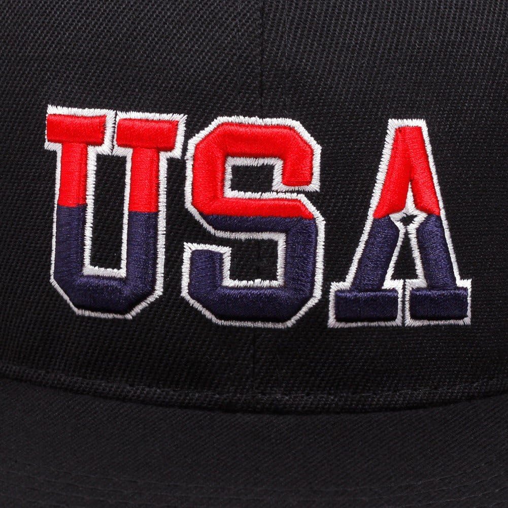 USA haftowana czapka baseballowa unisex czapki hip-hopowe vintage regulowana czapka typu snapback czapka trucker czapka przeciwsłoneczna dla mężczyzn kobiet