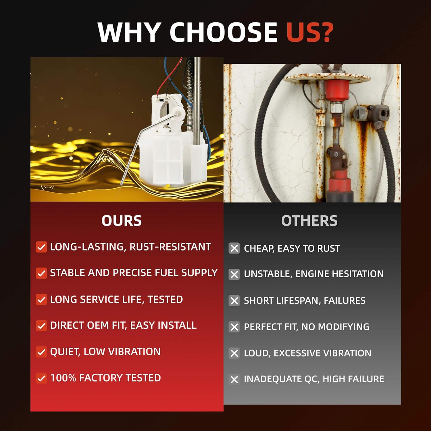 Fuel Pump Assembly 709000662 Compatible with Can-Am Defender 500, 800, 1000 HD10, HD8, HD5 PRO/DPS/PRO/XT 2016-2021 – Fits Part #47-1025 - Image 4