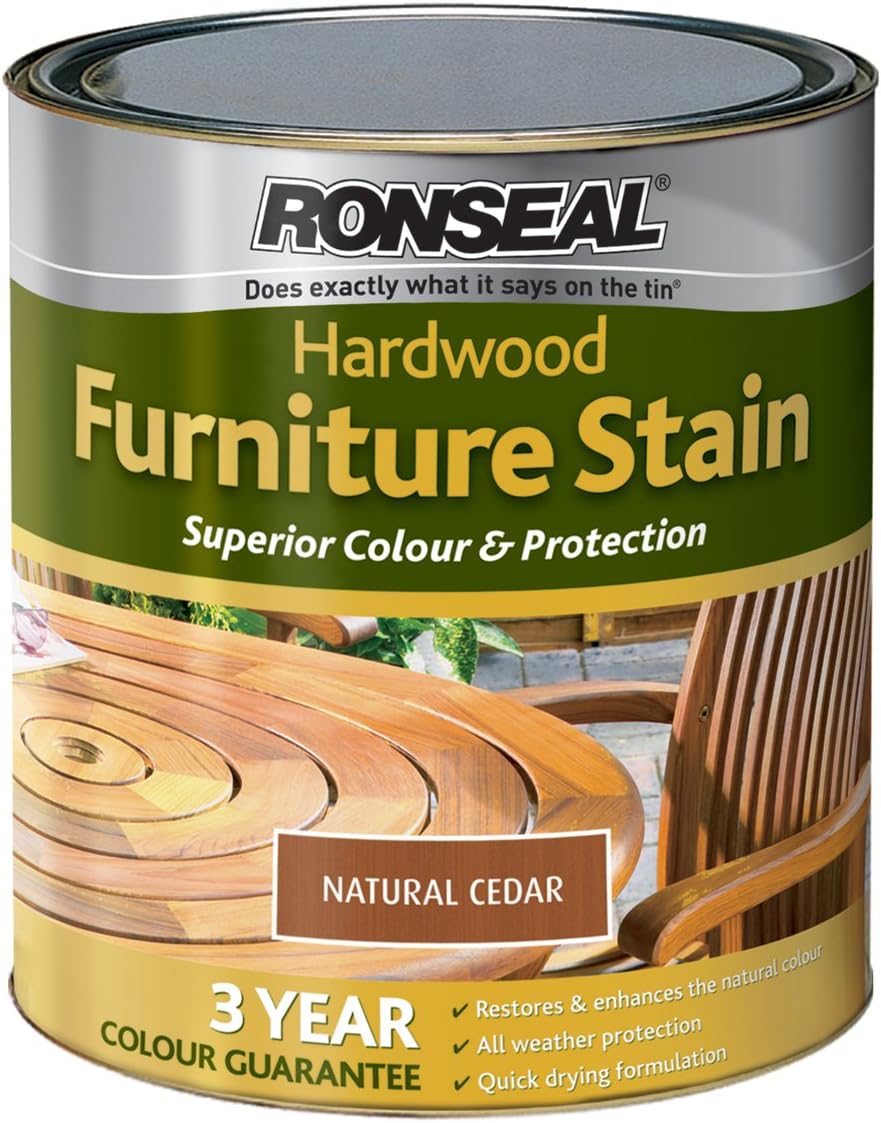Sadolin Garden Furniture Stain & Protector Natural Cedar 1 L Amazon