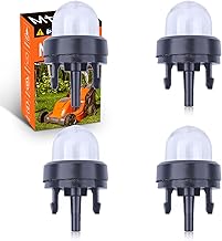 4 Primer Bulb for Homelite Husqvarna Poulan Craftsman Sears Weed Eater Toro McCulloch Saw Trimmer Blower Weedeater 188-512