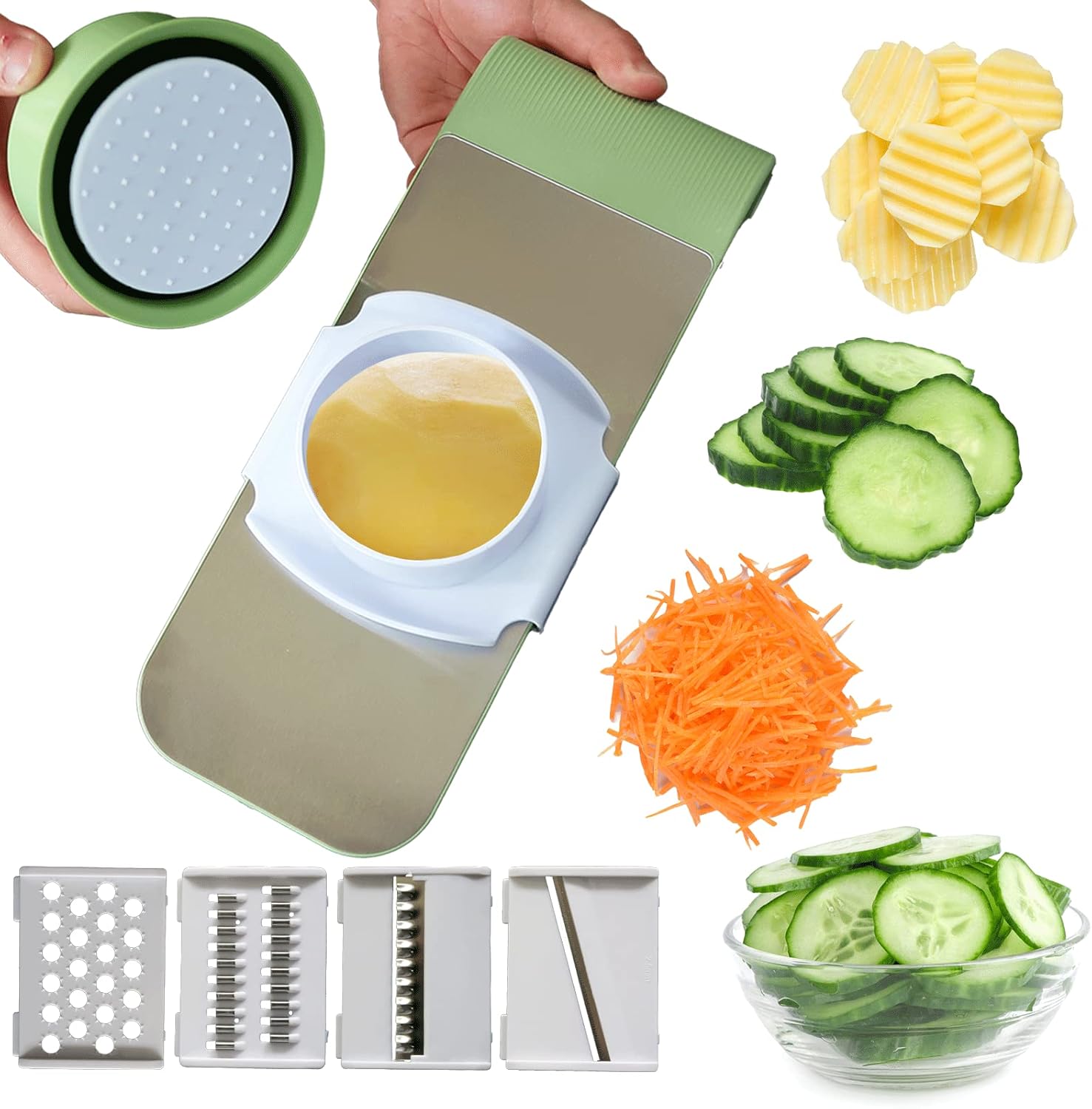 Vegetable Chopper, Multifunctional 5in1 Food Choppers