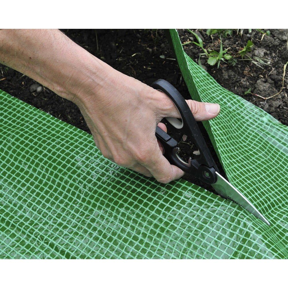 Bâche armée Verte 160g/m2 découpable - 4 x 10 - Vert