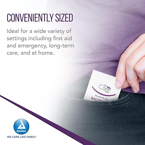 Miniatura 5 de Dynarex Bacitracin Zinc Ungüento USP - Crema para quemaduras y ungüento antibiótico para cortes menores, erupciones de pañales, cuidado de heridas y