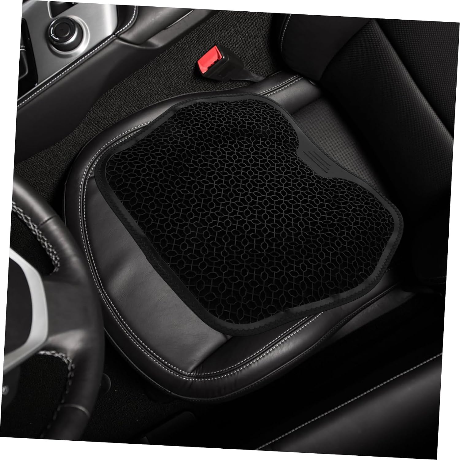 Car Seat Cushion Universal Gel Pad Breathable Ventilated Automotive Seat Protector for Summer Comfort for Drivers