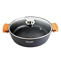 WECOOK! Ecochef Titanio Casseruola Bassa, Induzione