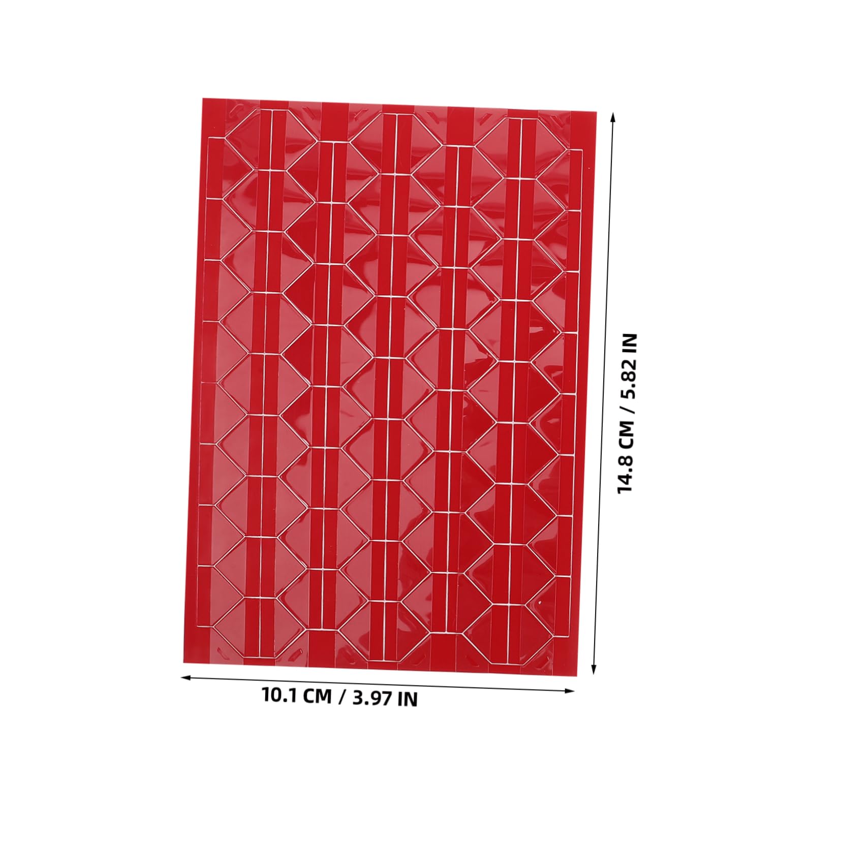 Homoyoyo Photo Album Accessories 102 Pieces Photo Corners Stickers Self-Adhesive PVC DIY Kit Random Color