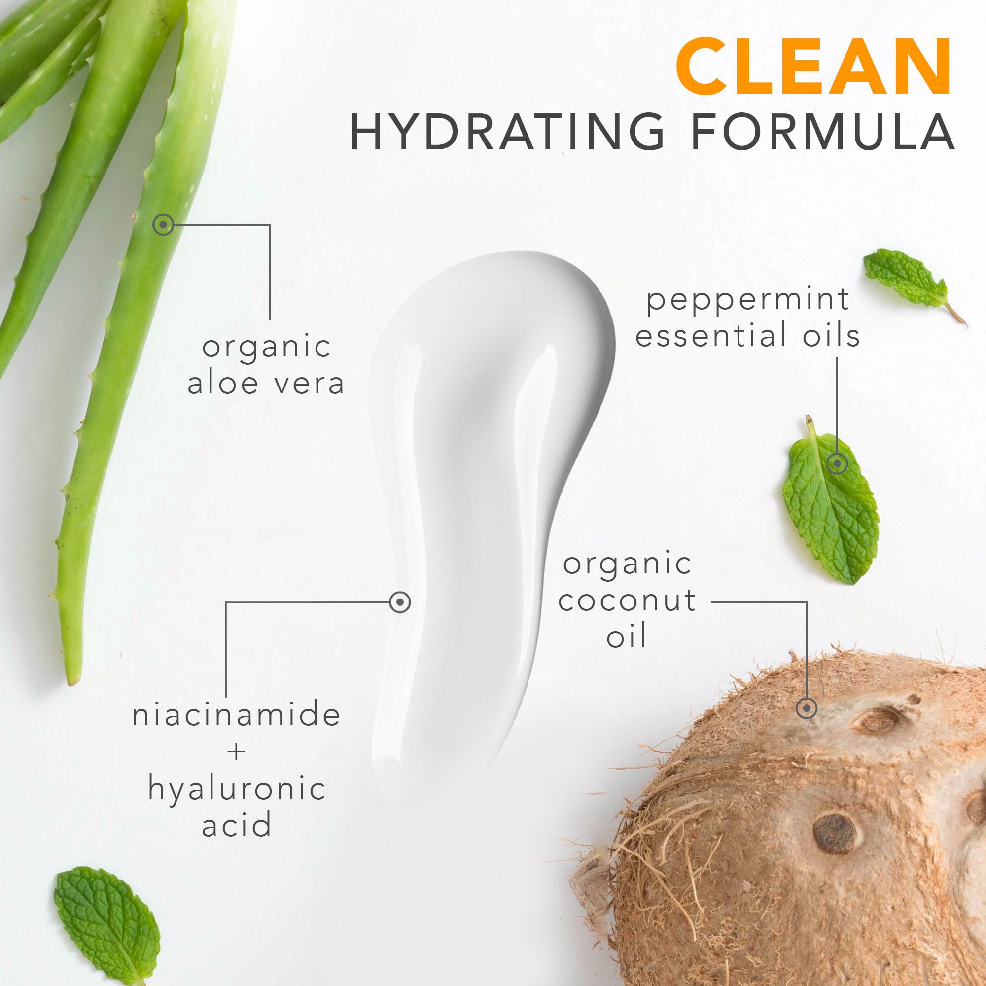 Beauty By Earth Crème hydratante pour le visage bio et naturel Visage Quotidien Crème hydratante pour Sensible, ou Combo peau grasse; Lumière et apaisante pour hommes et femmes
