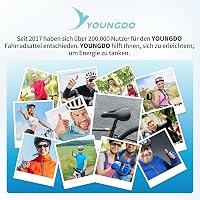 YOUNGDO ergonomikus kerékpár nyereg memóriahabbal, vízálló, légáteresztő, ütéselnyelő 7