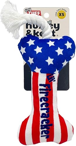 Miniatura 36 de Huxley & Kent Juguete Divertido de Halloween para Perros con Chirriador – Juguetes Chirriantes Power Plush para Perros Pequeños – Animal de Peluche