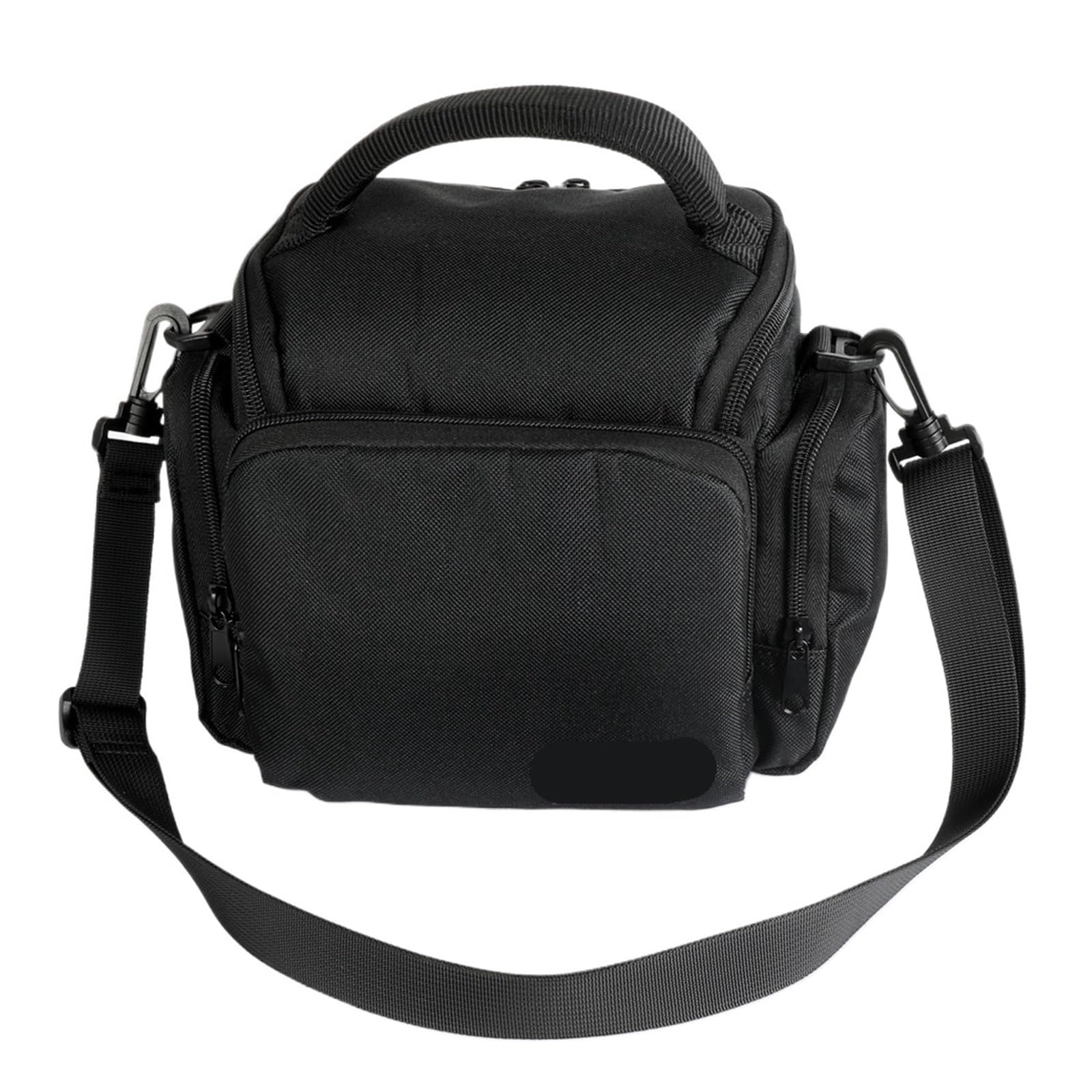 Borsa A Tracolla Per Fotocamera Borsa for fotocamera reflex Obiettivo digitale Zaino for fotografia all'aperto Tessuto leggero impermeabile Grande capacità Multi Per Fotocamera(Black)