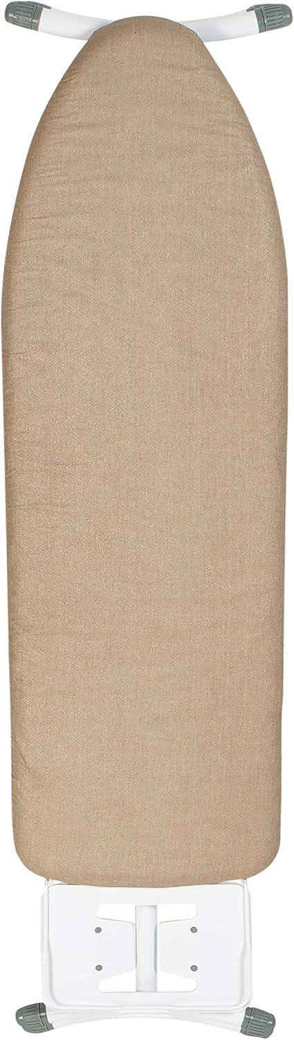 Simplify Ironing Board Cover and Pad | Silicone Coated | Scorch Resistant | Thick Padding | Elastic Edge | Hook and Loop Fasteners | Standard Size 15x54 | 2 Pack | Plum Pink