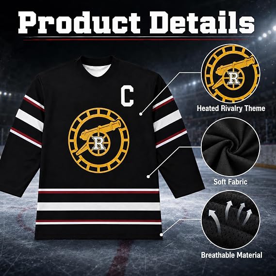 Heated Rivalry Jersey - Rozanov 81 Shane Hollander Short Sleeve Sports Shirts Men | Breathable Premium Modal Cotton Hockey Tee | Mens Sports T Shirt Novelty Gift for Fans Multicolor