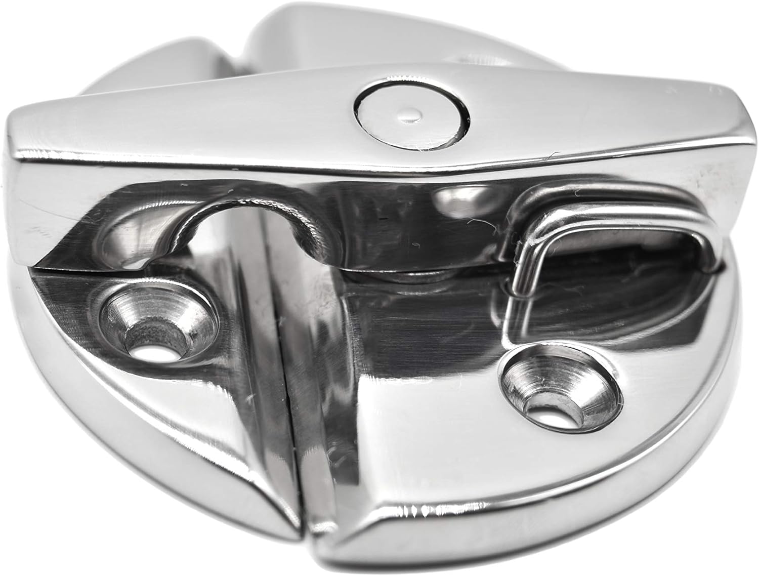 MARINE CITY 316 Stainless Steel Boat Deck Hatch Latch Door Catch with Twist Action (1pcs) : Sports & Outdoors
