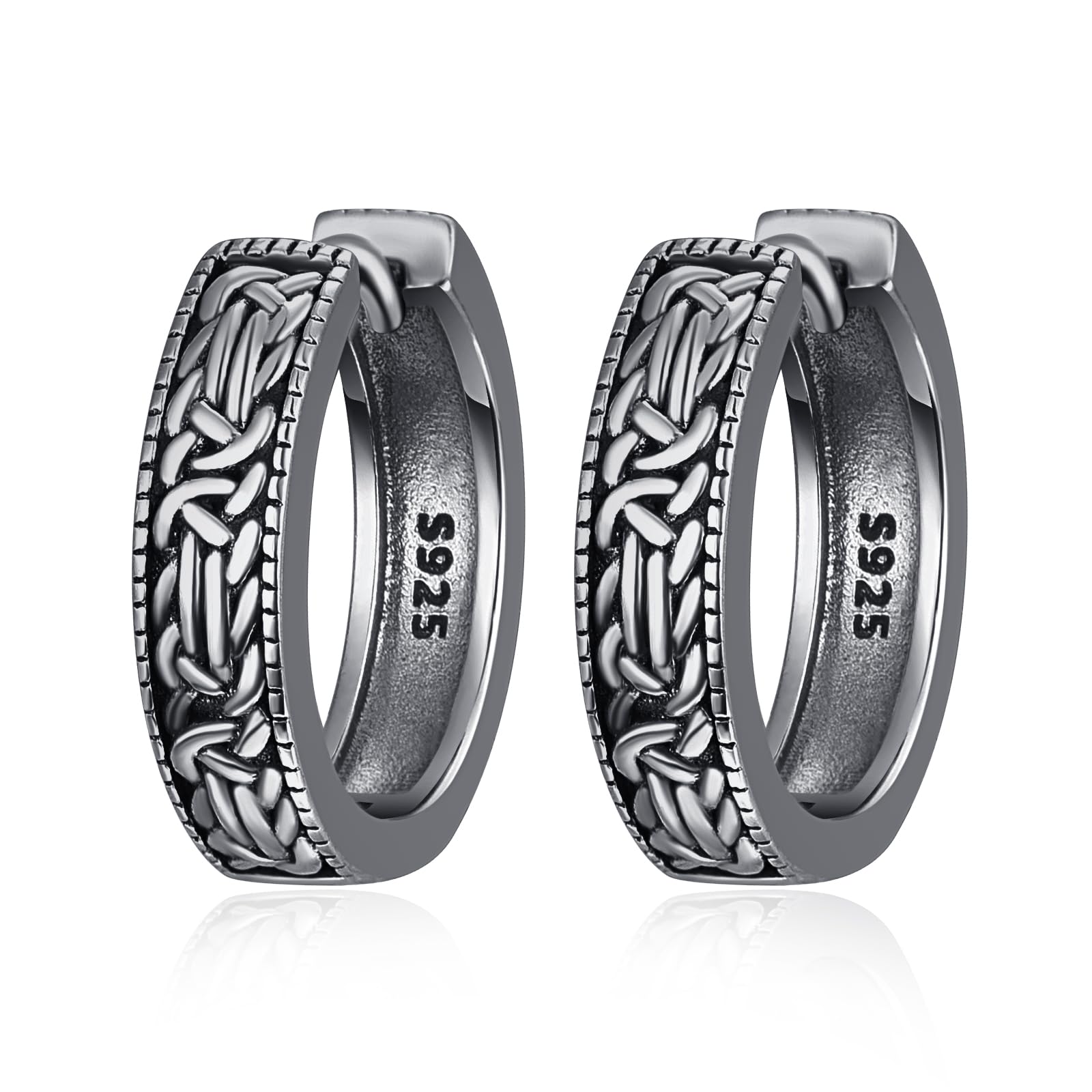 Orecchini Vichinghi Orecchinis Nodo Celtico In Argento Sterling