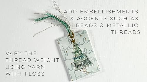 Miniatura 8 de Ellen Hutson - Placa de perforación A2 2 de Ellen Hutson, Essentials by Ellen Designer Dies, troqueles de papel bordado