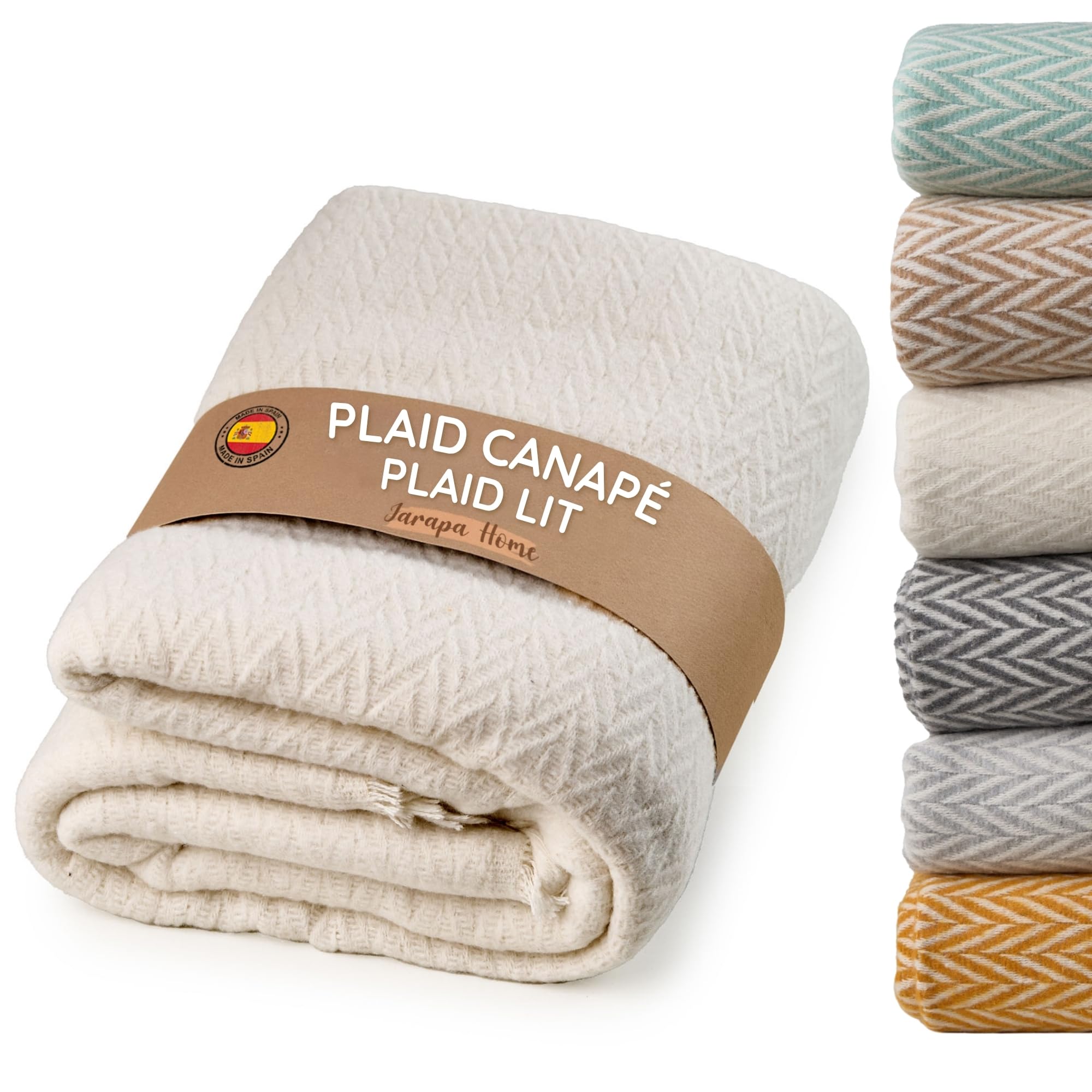 plaid canapé élégant et durable