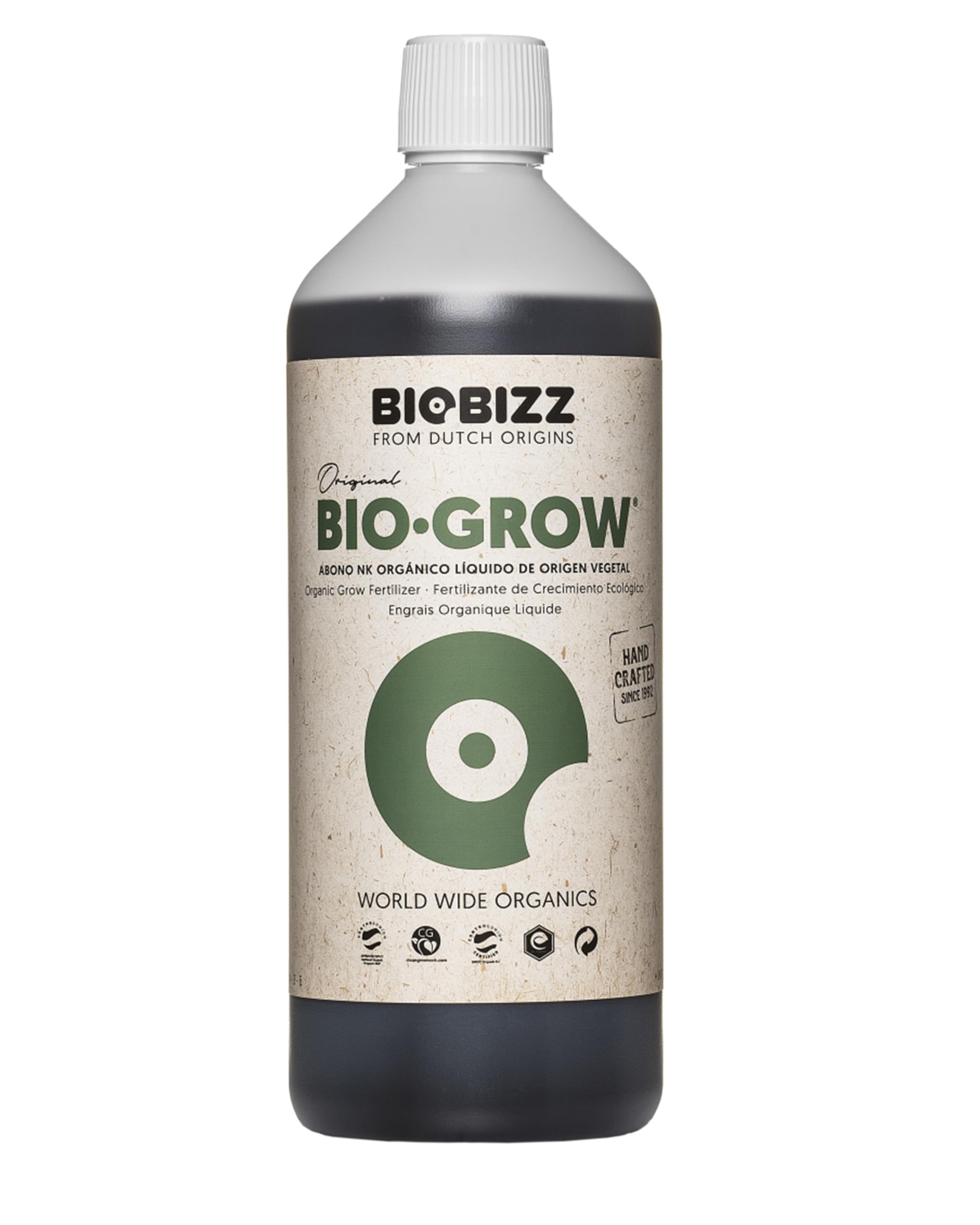 Biobizz Light Mix 50L mit Biobizz Dünger Set, Bio Grow 1 Liter, Bio Bloom 1 Liter, für kontrolliertes Pflanzenwachstum und Wurzelentwicklung