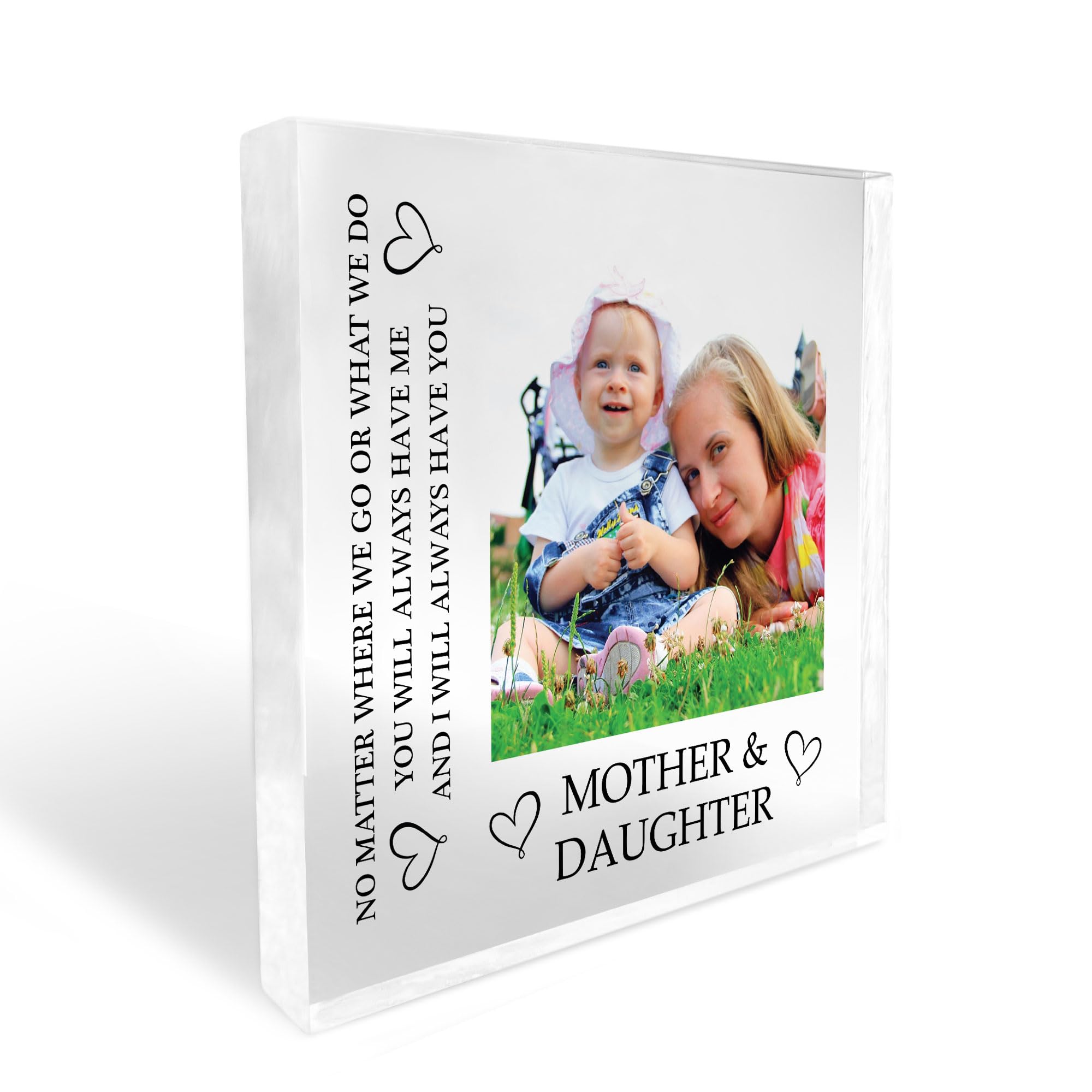 Red Ocean Mother And Daughter Freestanding Personalised Plaque, Mum Gifts From Daughter, Daughter Gifts From Mum, Mum Birthday Gifts, Daughter Birthday Gifts, Mothers Day Gifts From Daughter