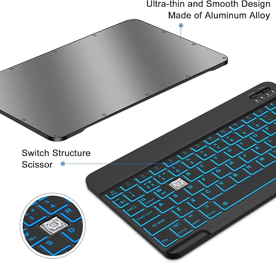 IVEOPPE Keyboard Case for Xiaomi Redmi Pad 2 11 2025/ Redmi Pad SE 11
