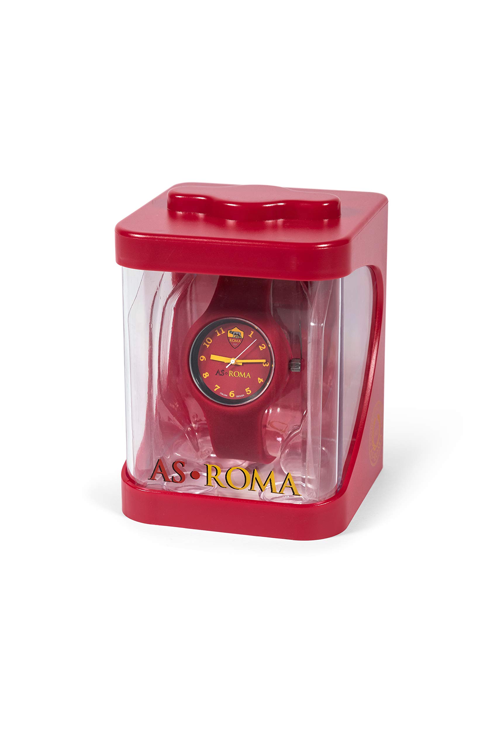 AS Roma Orologio Analogico Al Quarzo – Modello P-RN443XN1 – Cassa 36mm In Metallo E Silicone – Unisex - 4