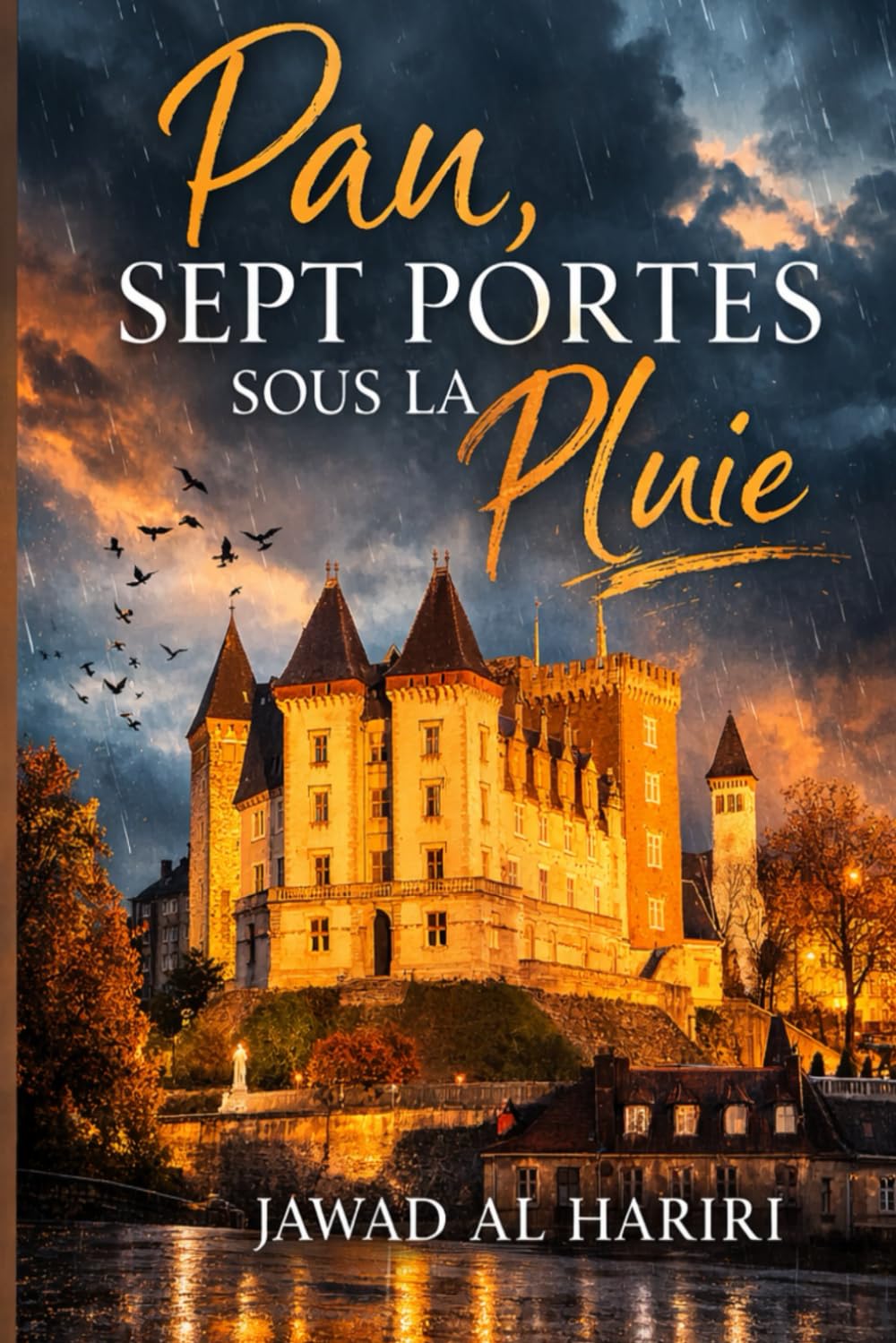 Pau , sept portes sous la pluie