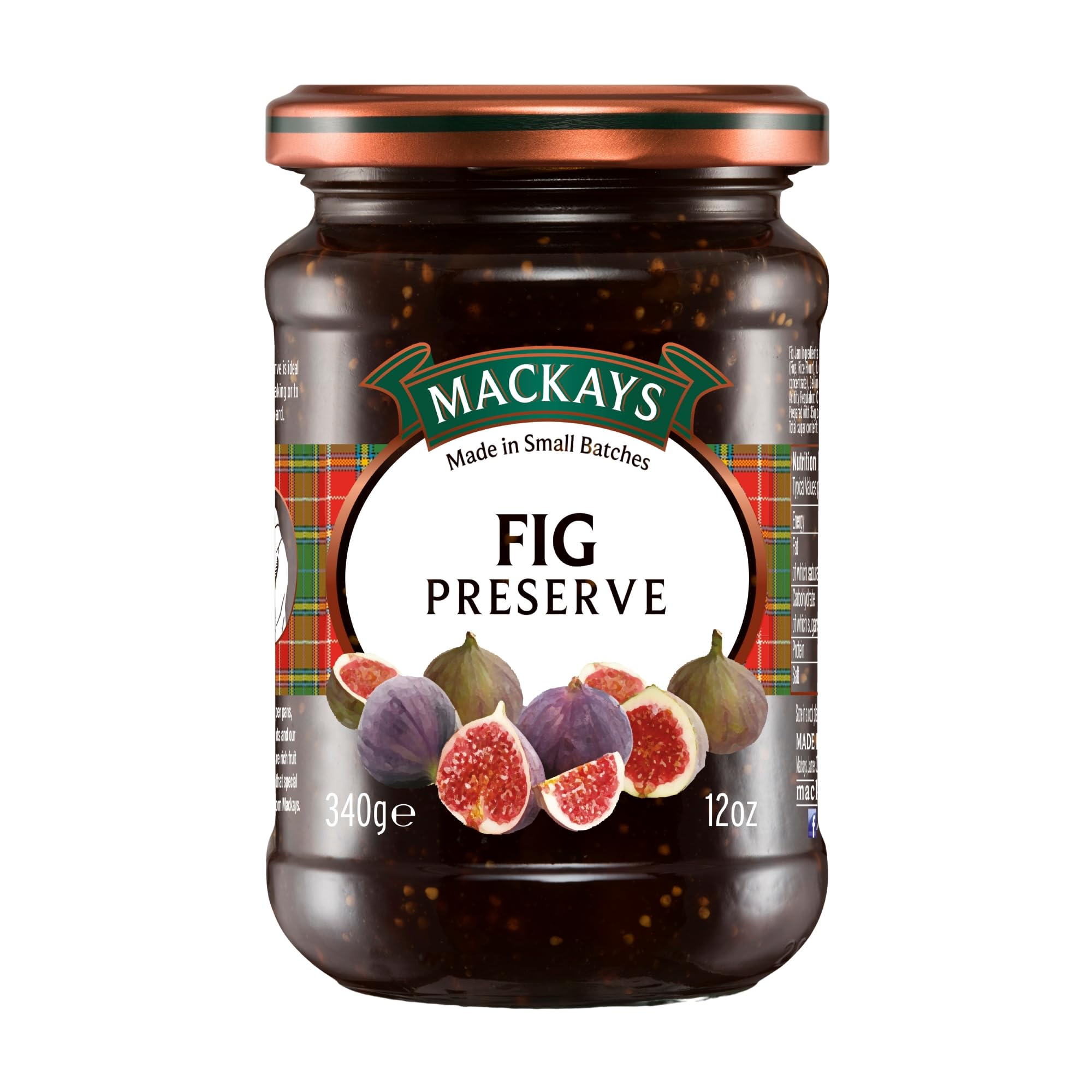 Mackays Scottish Three Berry Preserve Jam 340g-image-16