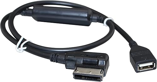 Cable auxiliar compatible con Mercedes Benz Made BEWTEEN 2010-2016 E G GL Clase S compatible con iPod iPhone 5 6 7 8 X Xs Max XR 11 12 13 14 Pro SE