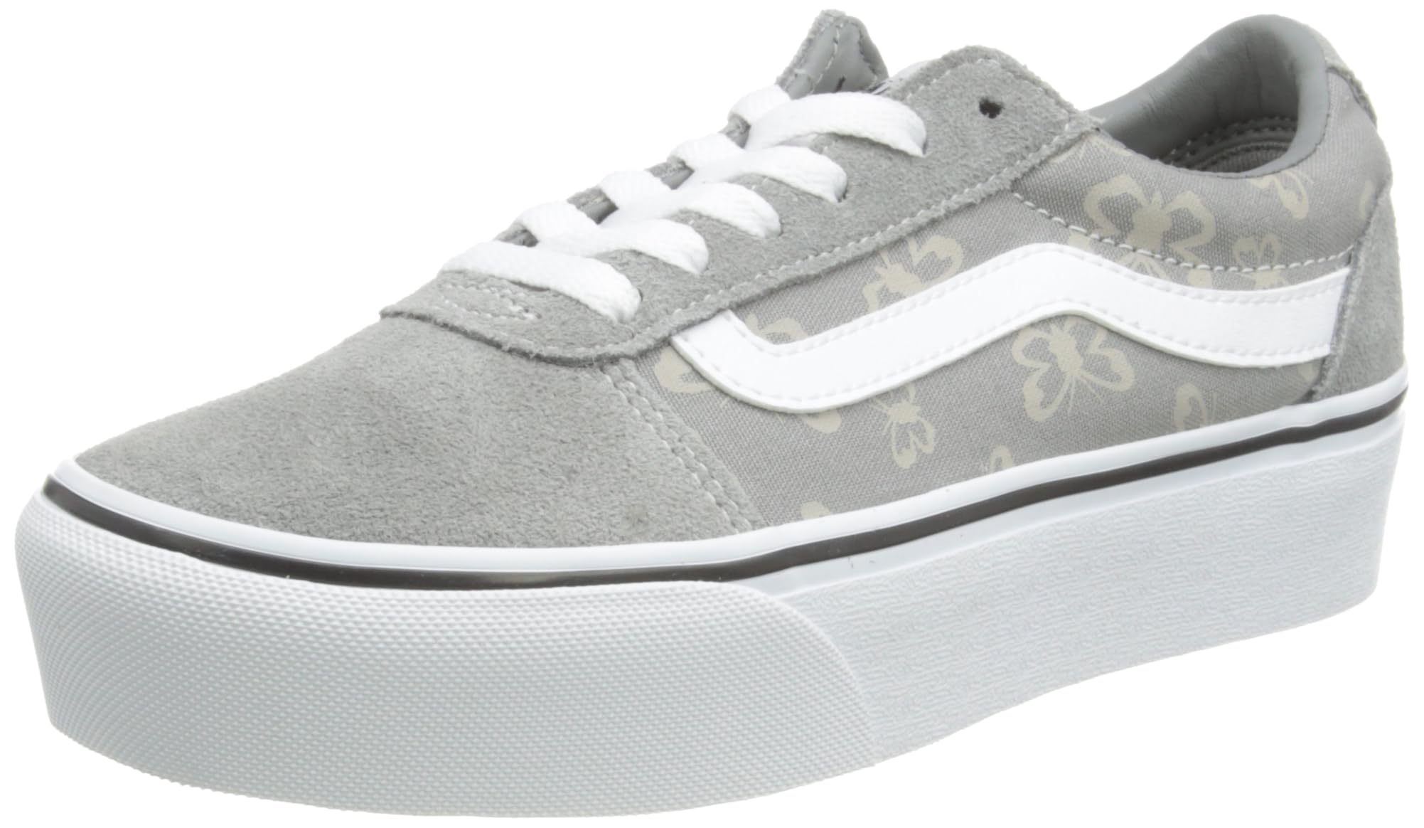Vans Damen Ward Platform Sneaker, Butterfly Moon Mist, 40.5 EU