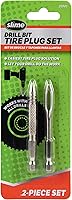 Slime 20501 Tire Plug Drill Bit Kit - Easiest 2-Piece Repair Tool for All Drills, No Tire Removal Needed