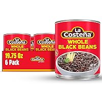 Vista 14 de La Costeña Frijoles negros refritos, lata de 14.1 onzas (paquete de 12)