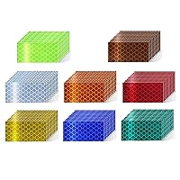 Vista 137 de Adhesivos reflectantes reflectantes de 1 pulgada de diámetro, reflector, impermeable, cinta adhesiva de advertencia de alta visibilidad