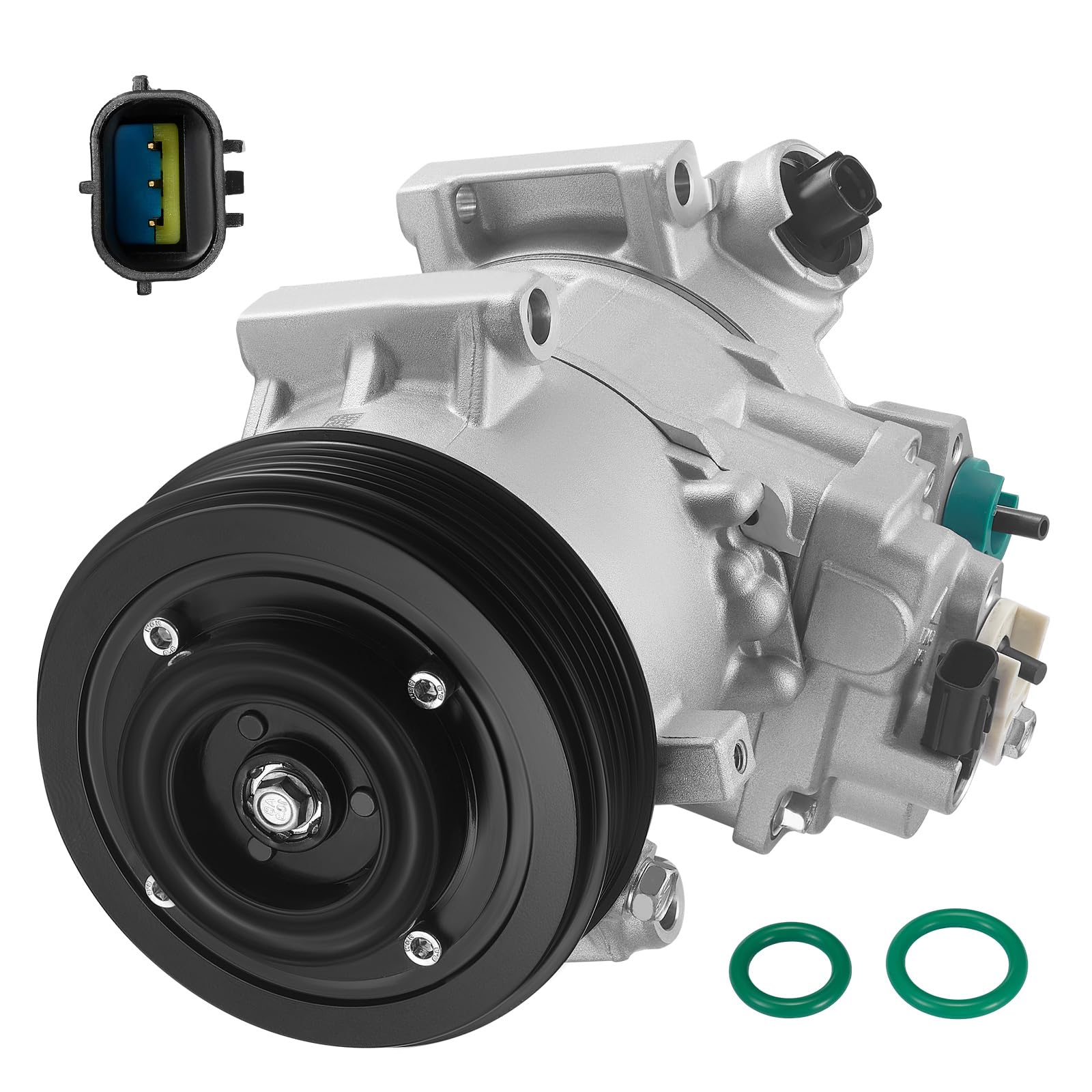 BDFHYK 178322 AC Compressor with Clutch Compatible with Toyota Corolla