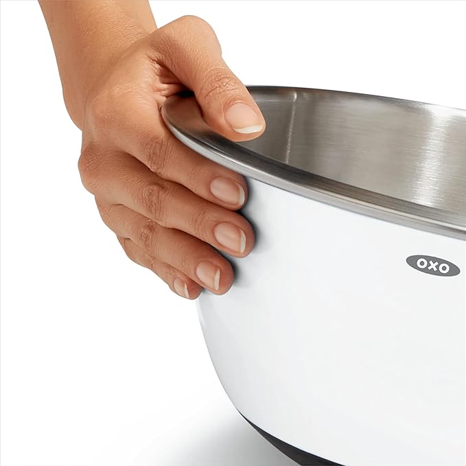 Set de 3 Tazones Mezcladores de Acero Inoxidable OXO miniatura 9