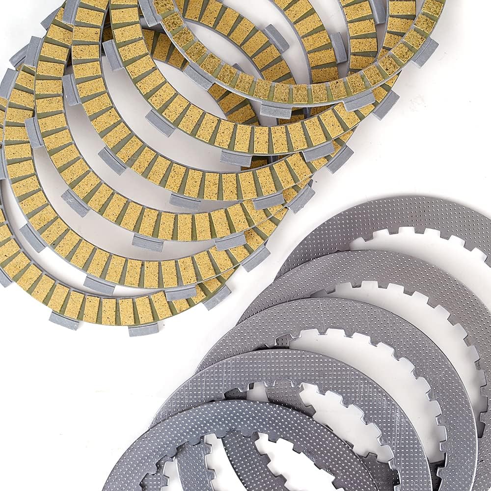 Motorcycle Clutch Friction Disc Plate Kit Replacement Parts Fit for CB400F CB400SF CBX400F CBX550 CB CBX 400F 22201-KY2-000 22201-MT6-601