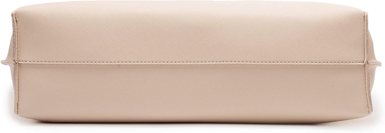 Women Tote Bags Top Handle Satchel Handbags PU Faux Leather Tote Bag with Tassel Shoulder Purse - Image 5