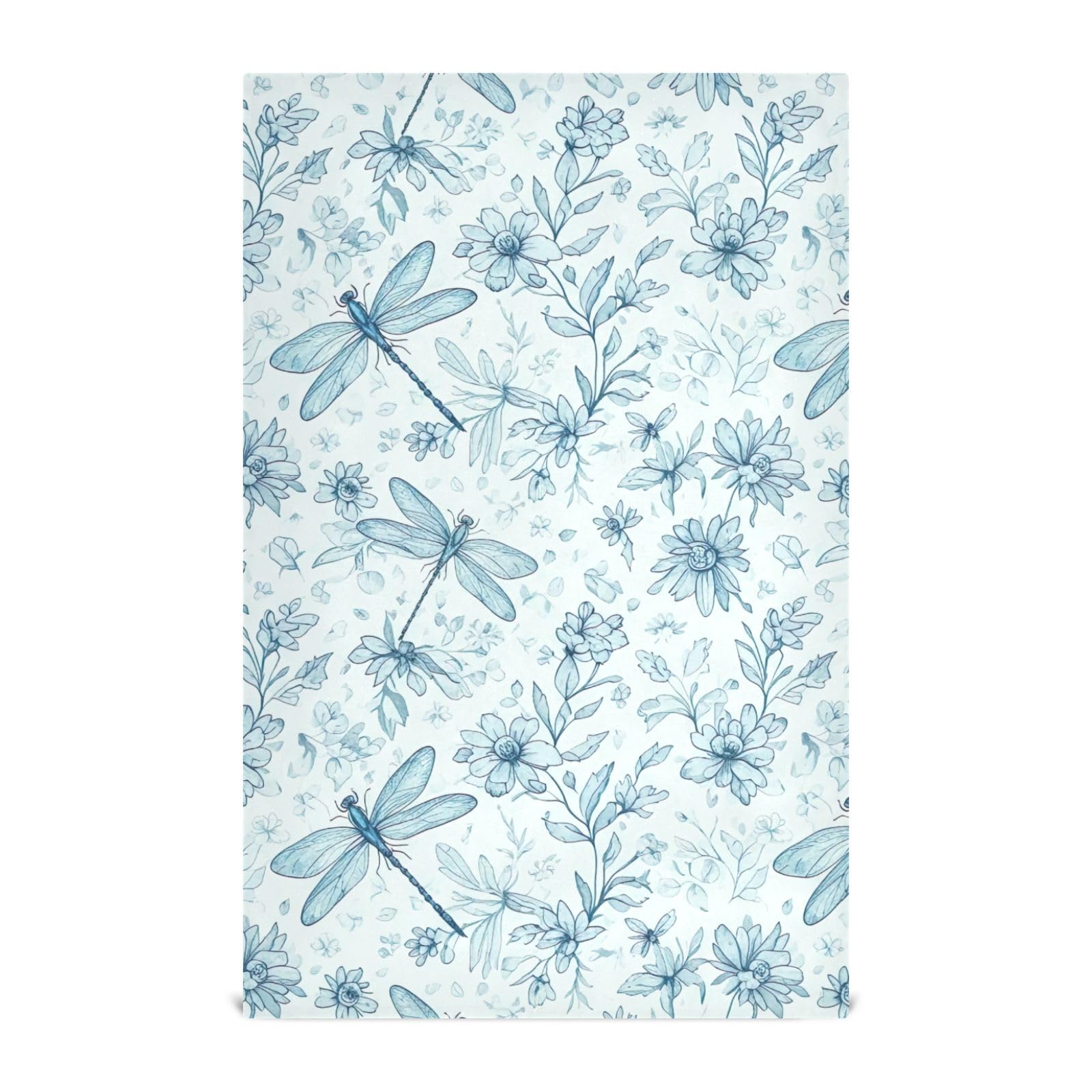 Torchons de cuisine GAIREG lot de 6 essuie-mains 71x45 cm à motif libellules pour la maison