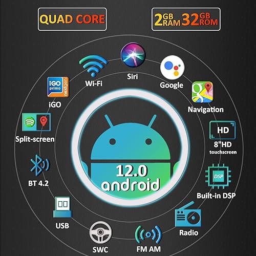 Miniatura 7 de SWTNVIN Radio estéreo para coche Android 11 reproductor de DVD para GMC Sierra Yukon Chevrolet Buick Chevy Silverado Double Din 7 pulgadas