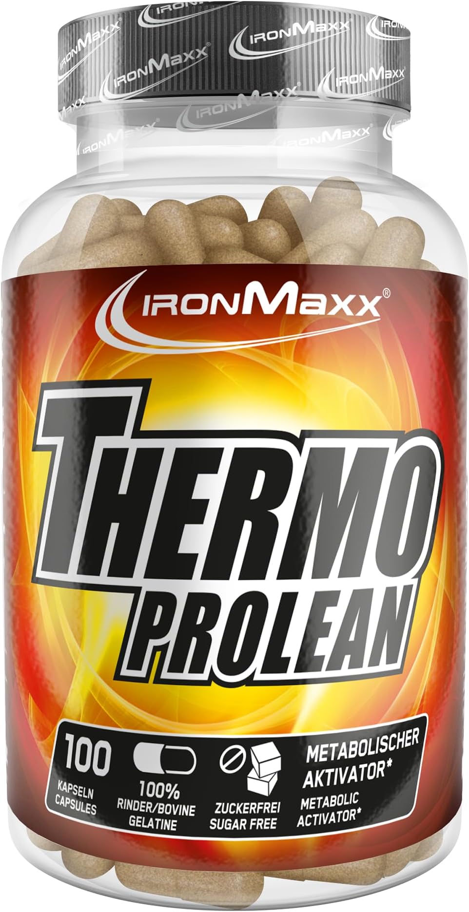 Ironmaxx 860mg Thermo Prolean Capsules - Pack of 100 Capsules