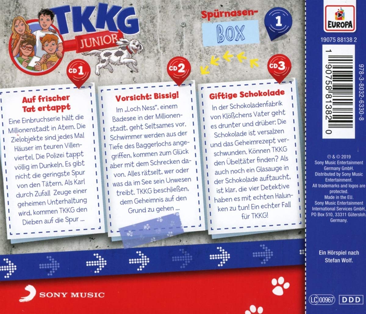 Spürnasen-Box 1 (Folgen 1,2,3)